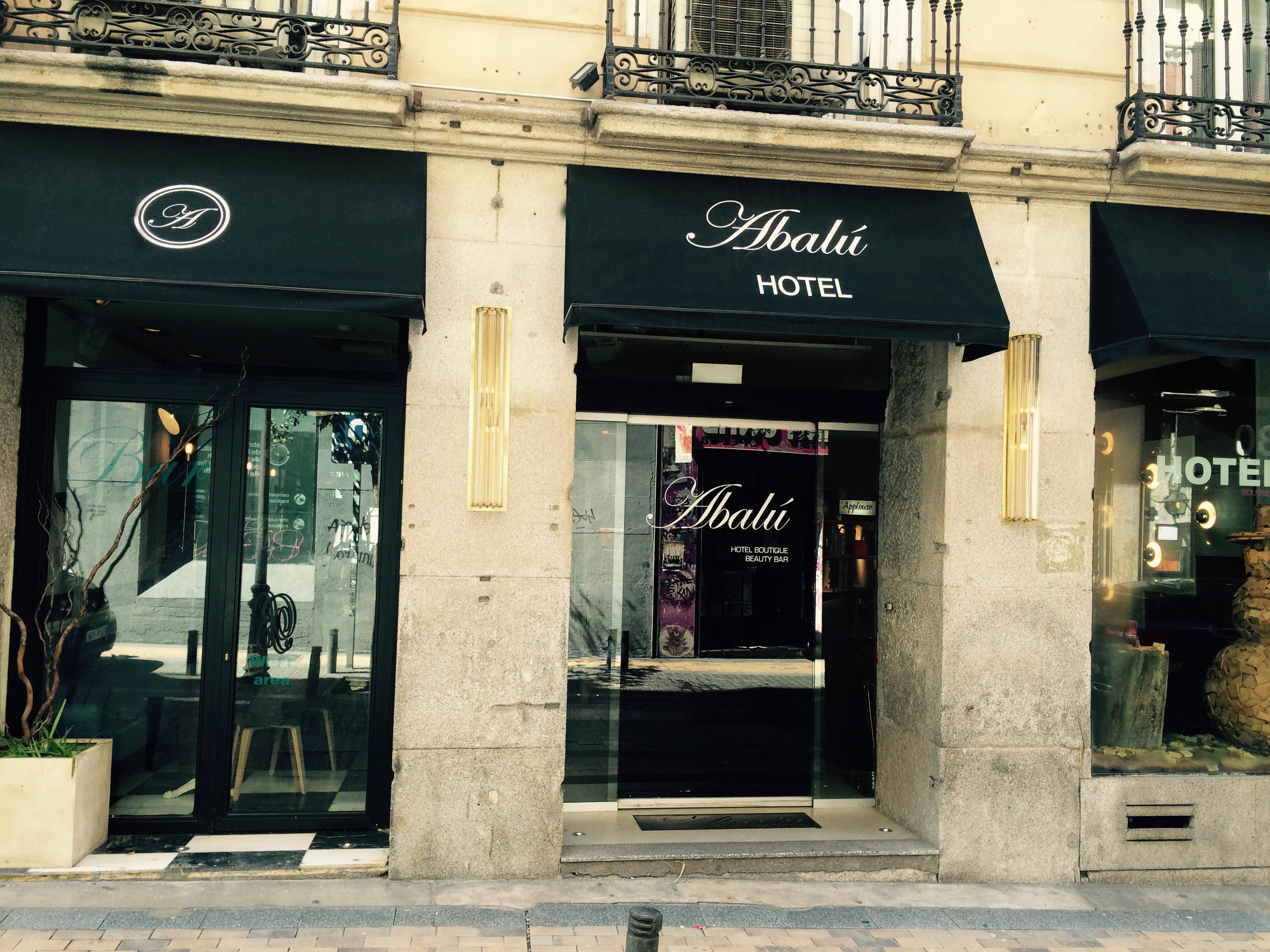 Abalu Design Boutique Hotel Gran Via Madrid Exterior foto