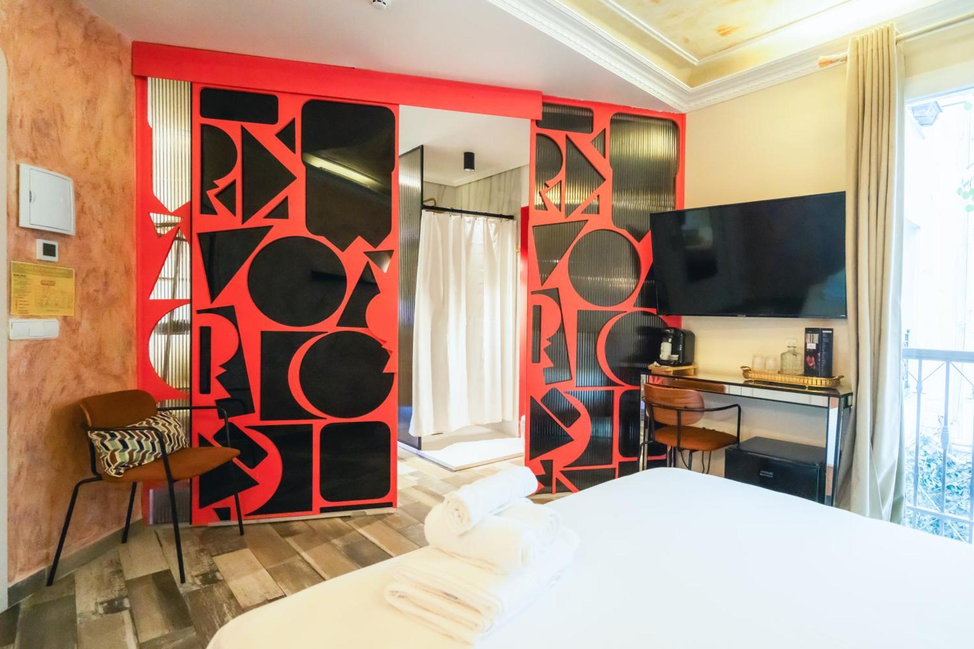 Abalu Design Boutique Hotel Gran Via Madrid Exterior foto